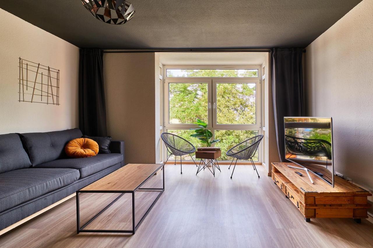 Spaciousliving Design Apartment - Central - Box Spring Bed - Exhibition Drezda Kültér fotó